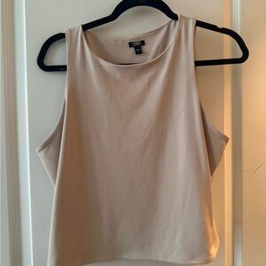 Express Women's Sleeveless Tank Top - Beige